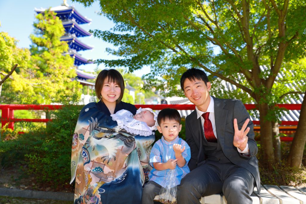 中山寺お宮参り出張撮影 記念写真撮影