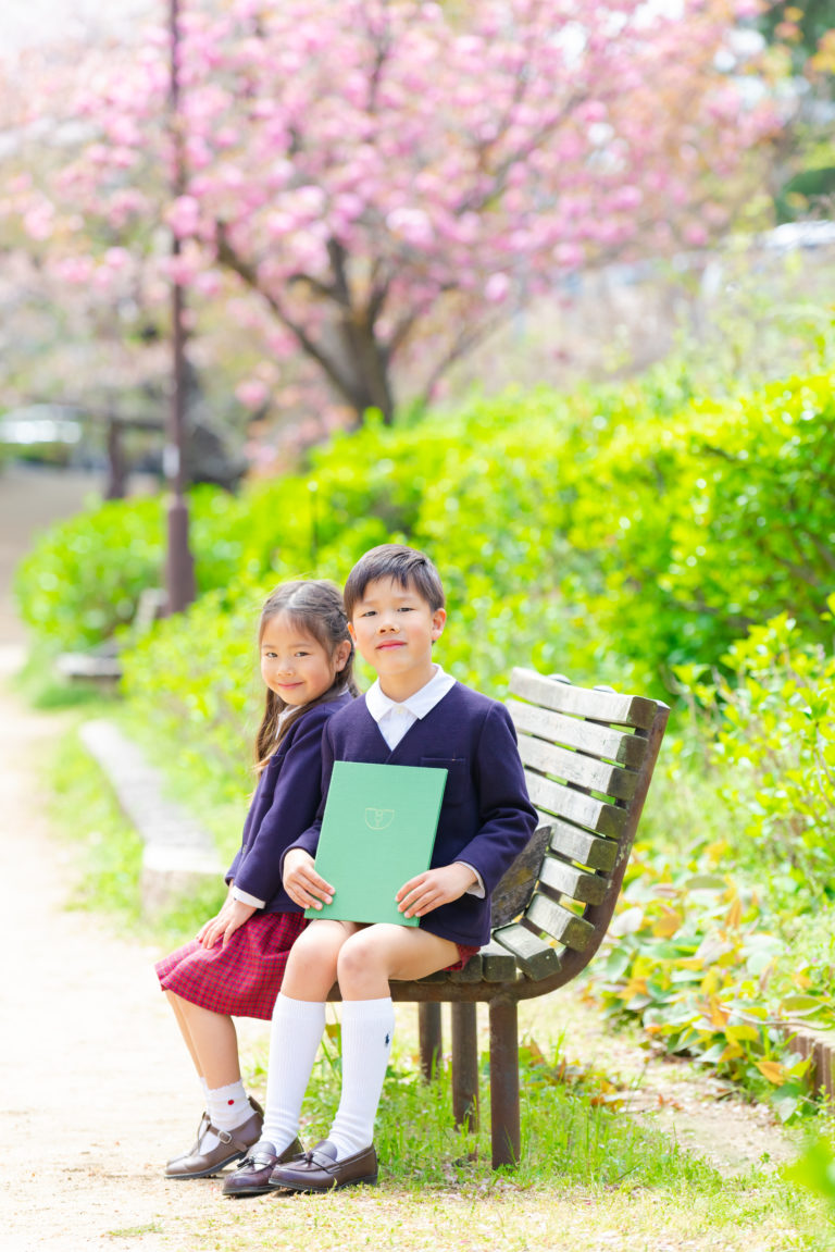 桜撮影 夙川公園 夙川河川敷緑地 西宮市 卒園写真 卒園記念 卒業記念 家族写真 サクラ 桜ポートレート 桜撮影